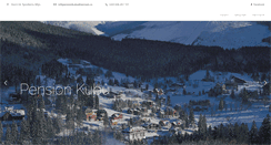 Desktop Screenshot of pensionkubu.cz
